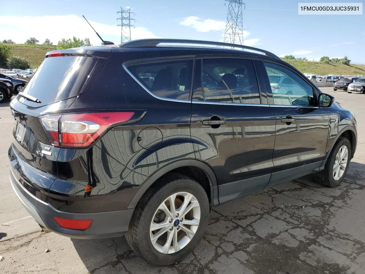 2018 Ford Escape Se VIN: 1FMCU0GD3JUC35931 Lot: 56902624