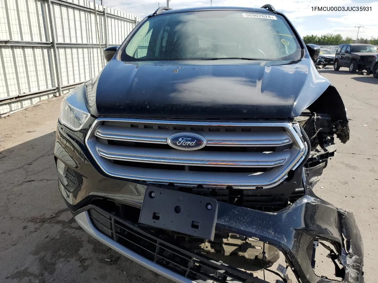 1FMCU0GD3JUC35931 2018 Ford Escape Se