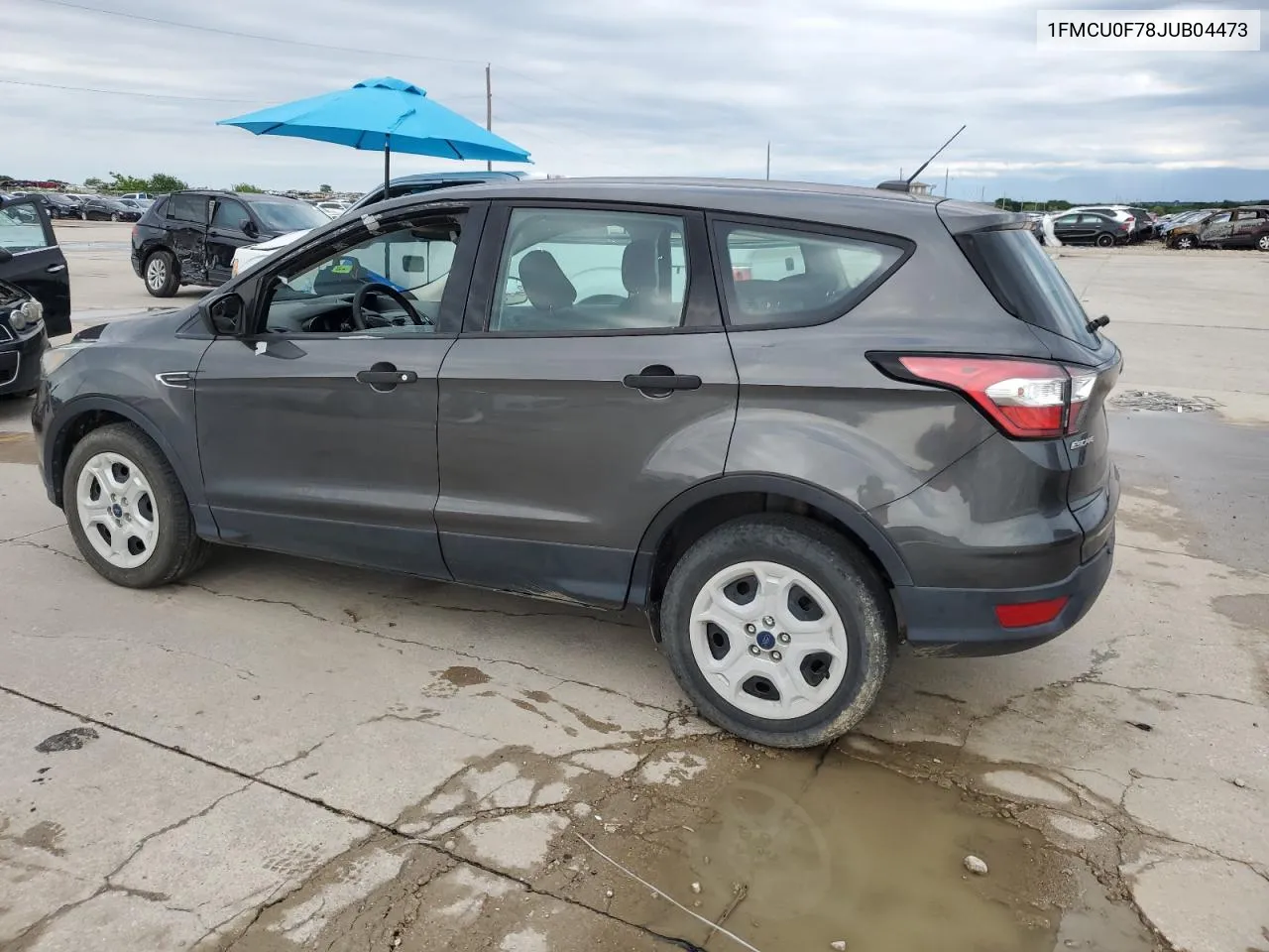 2018 Ford Escape S VIN: 1FMCU0F78JUB04473 Lot: 57359904