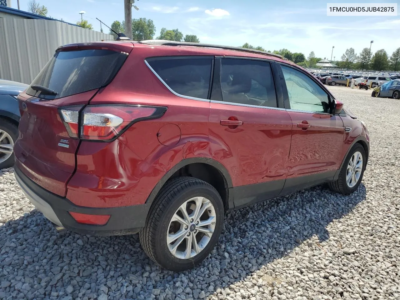 2018 Ford Escape Sel VIN: 1FMCU0HD5JUB42875 Lot: 57702464