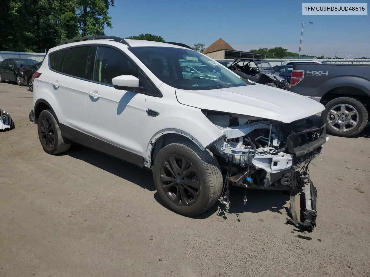 2018 Ford Escape Sel VIN: 1FMCU9HD8JUD48616 Lot: 58433634