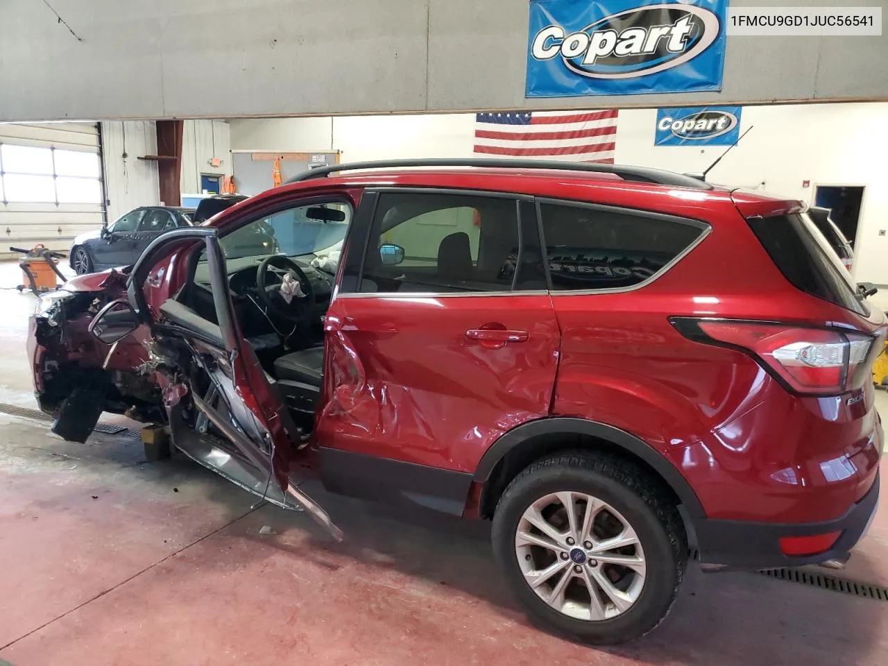 2018 Ford Escape Se VIN: 1FMCU9GD1JUC56541 Lot: 58455254