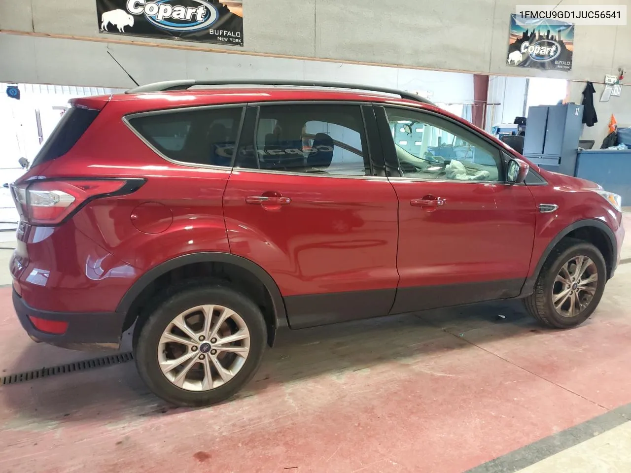 1FMCU9GD1JUC56541 2018 Ford Escape Se