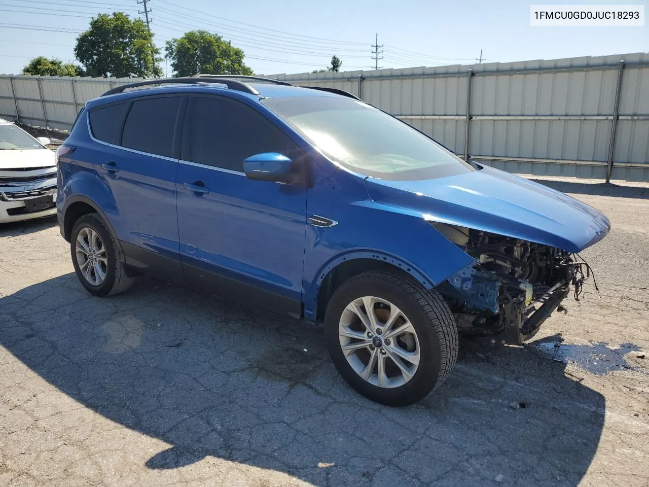 2018 Ford Escape Se VIN: 1FMCU0GD0JUC18293 Lot: 58947414