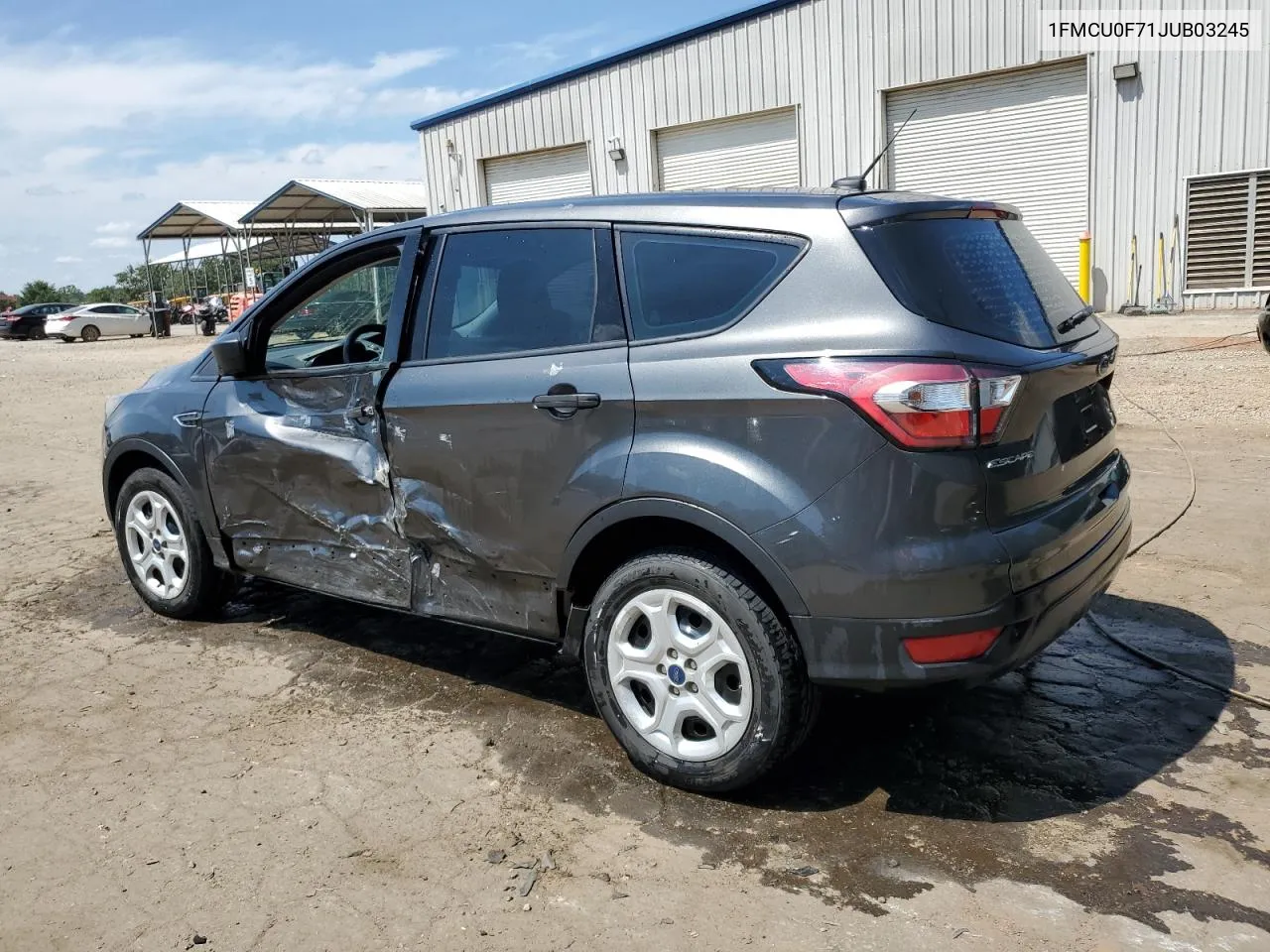 2018 Ford Escape S VIN: 1FMCU0F71JUB03245 Lot: 59019534