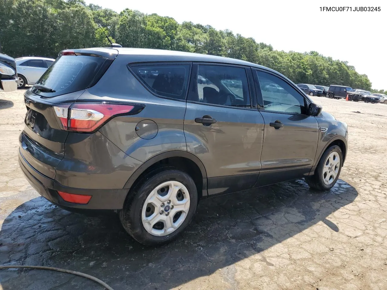 2018 Ford Escape S VIN: 1FMCU0F71JUB03245 Lot: 59019534