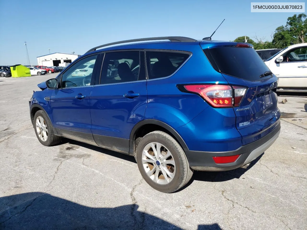 2018 Ford Escape Se VIN: 1FMCU0GD3JUB70823 Lot: 59055304