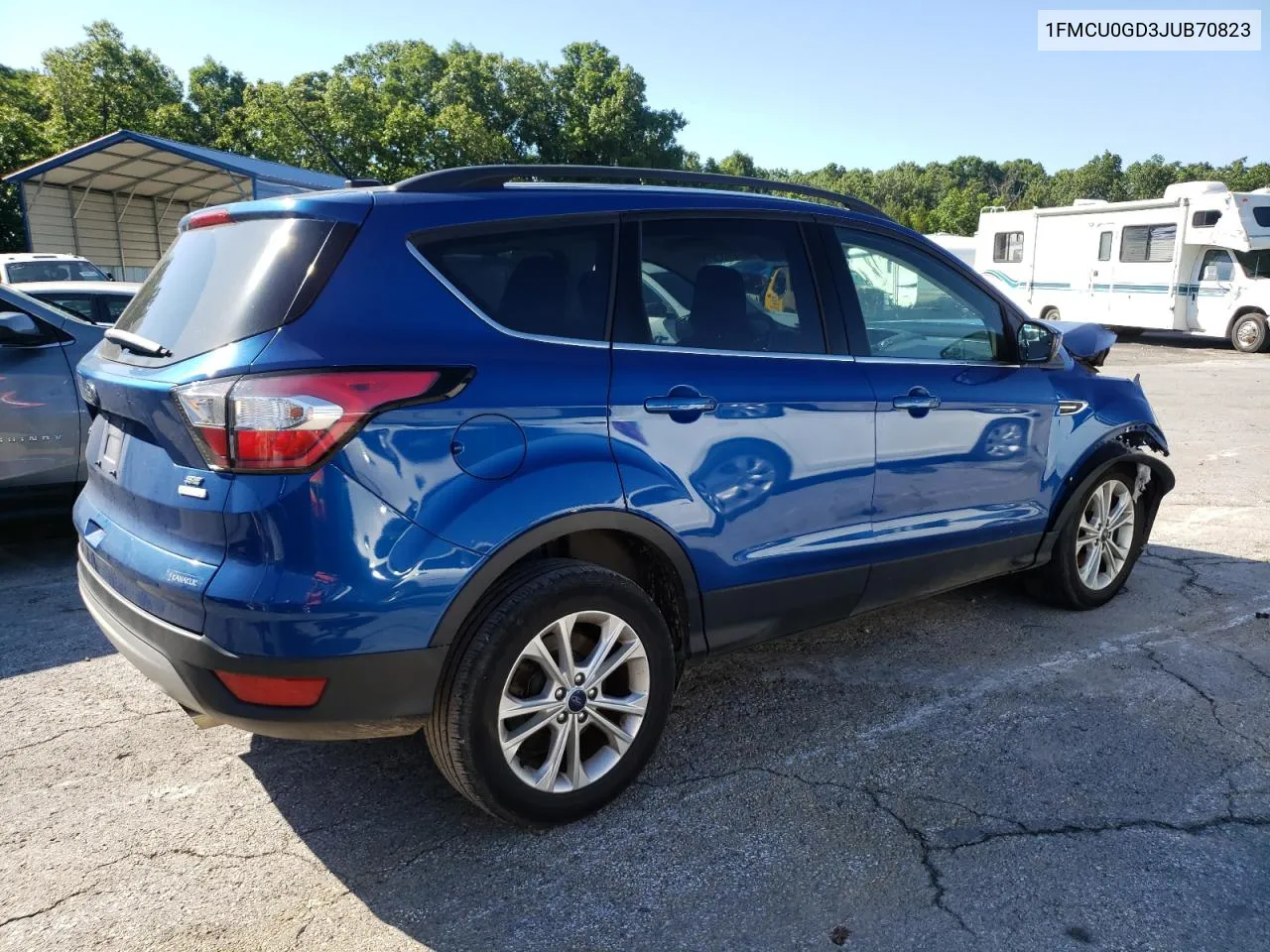 2018 Ford Escape Se VIN: 1FMCU0GD3JUB70823 Lot: 59055304