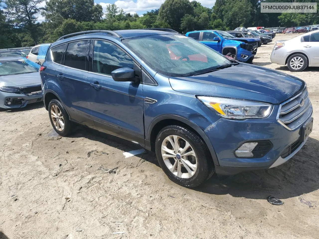 2018 Ford Escape Se VIN: 1FMCU0GD9JUB37146 Lot: 60769404