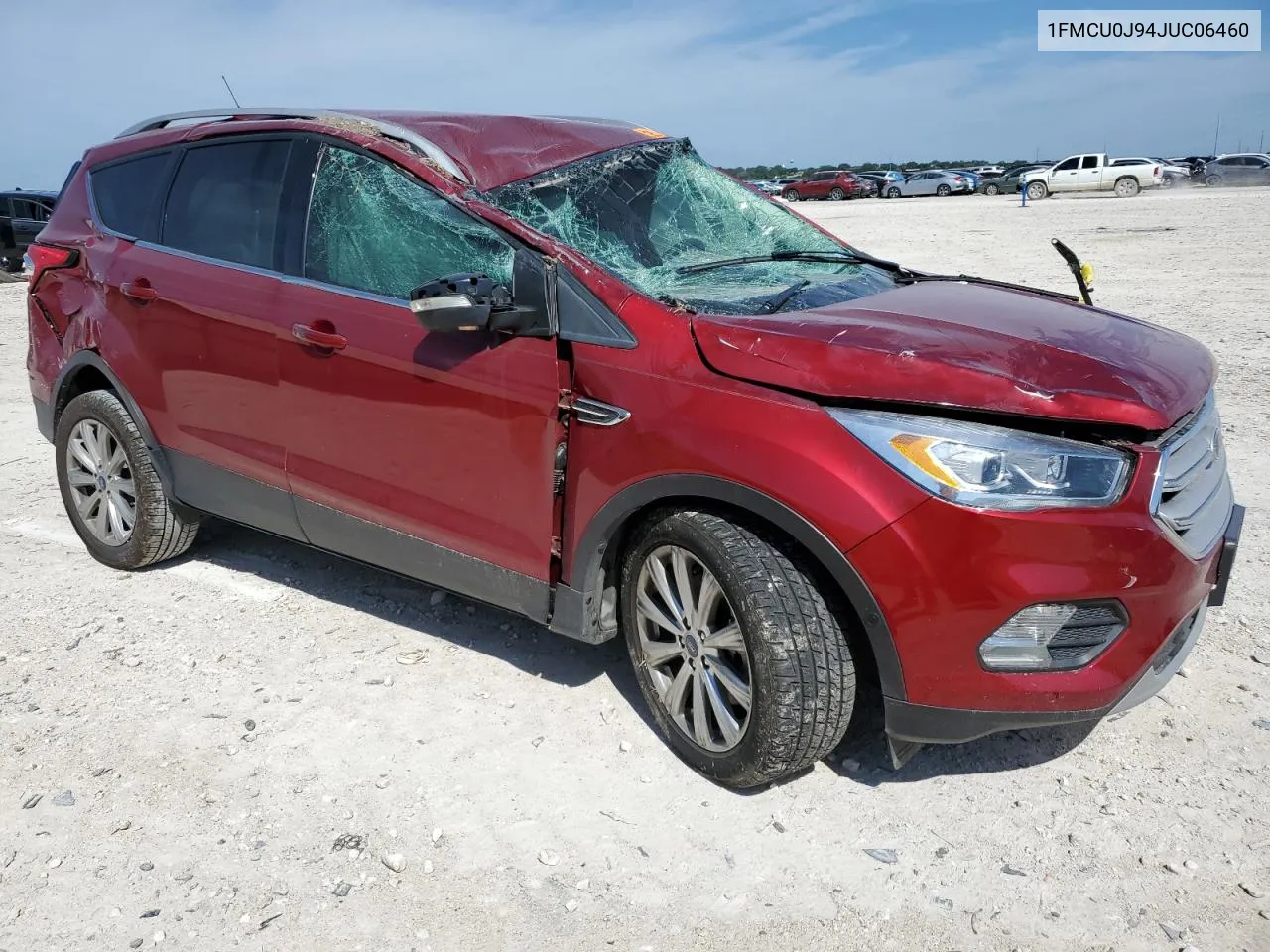 2018 Ford Escape Titanium VIN: 1FMCU0J94JUC06460 Lot: 60917194