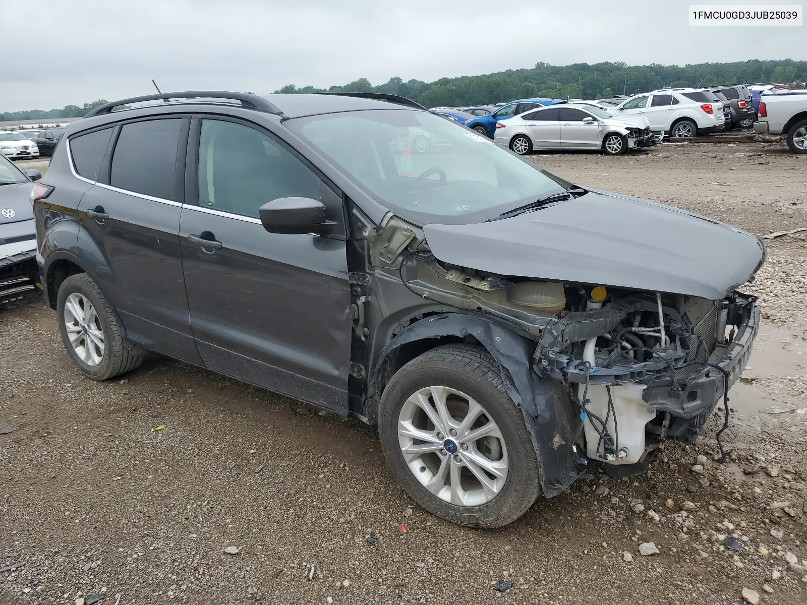 2018 Ford Escape Se VIN: 1FMCU0GD3JUB25039 Lot: 61130704