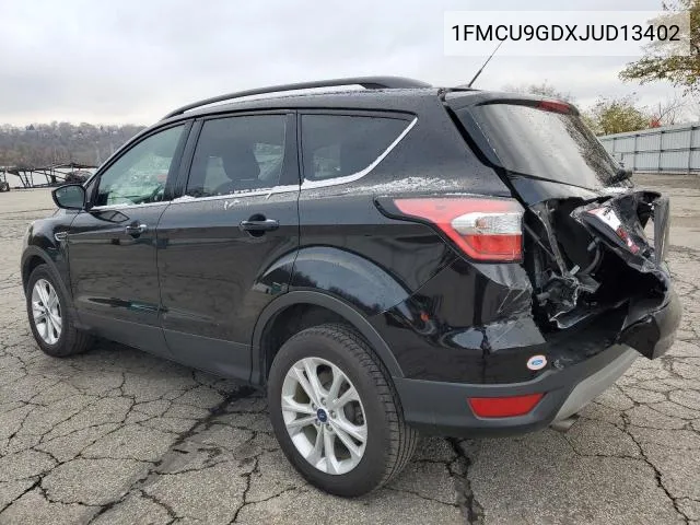 2018 Ford Escape Se VIN: 1FMCU9GDXJUD13402 Lot: 61193484