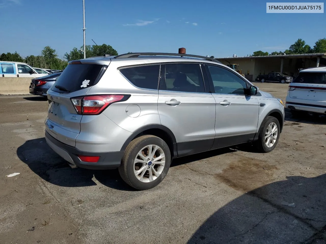 2018 Ford Escape Se VIN: 1FMCU0GD1JUA75175 Lot: 61683754