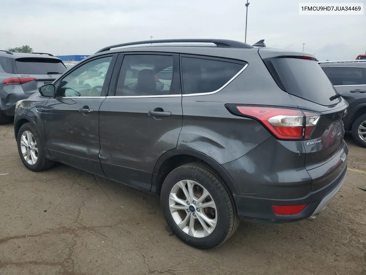 2018 Ford Escape Sel VIN: 1FMCU9HD7JUA34469 Lot: 61808324