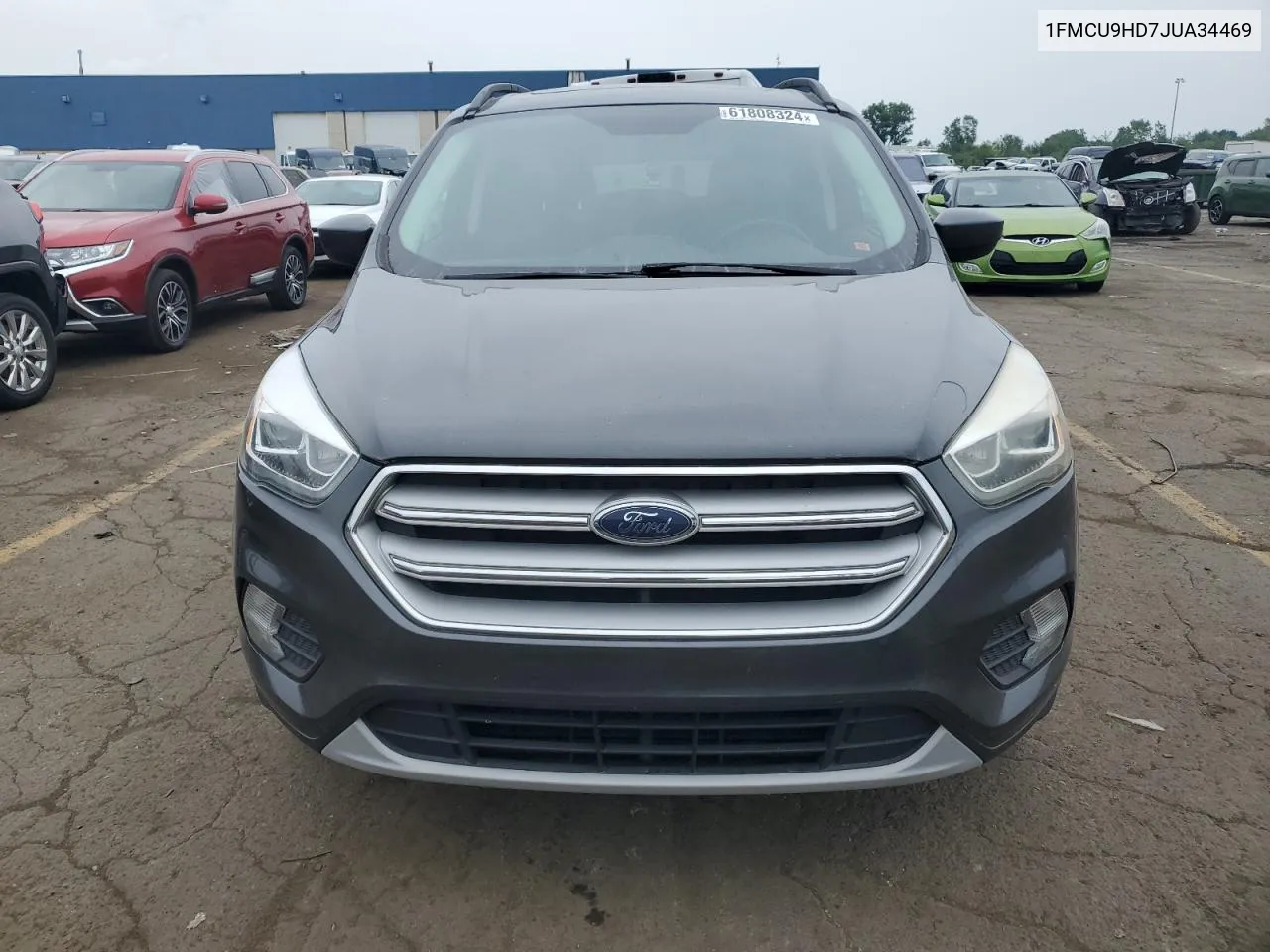 2018 Ford Escape Sel VIN: 1FMCU9HD7JUA34469 Lot: 61808324