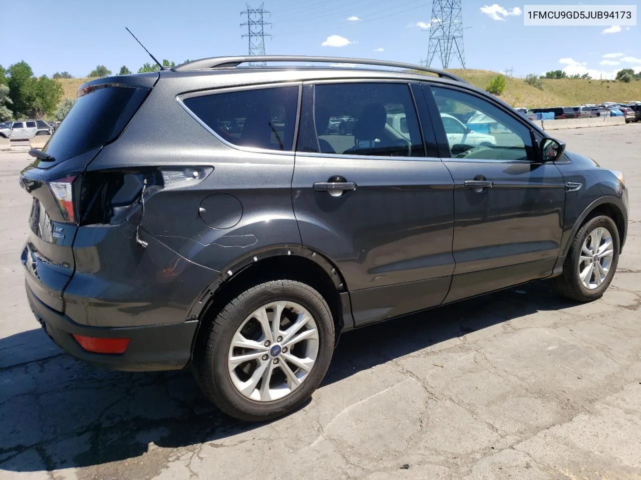 2018 Ford Escape Se VIN: 1FMCU9GD5JUB94173 Lot: 62042144