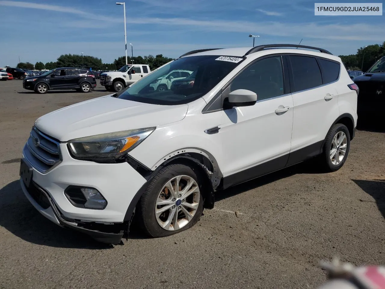 2018 Ford Escape Se VIN: 1FMCU9GD2JUA25468 Lot: 62076404