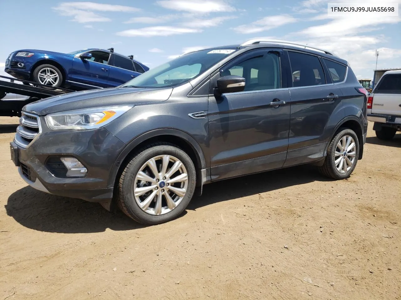 2018 Ford Escape Titanium VIN: 1FMCU9J99JUA55698 Lot: 62262714