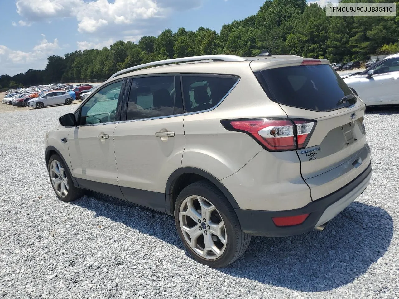 2018 Ford Escape Titanium VIN: 1FMCU9J90JUB35410 Lot: 62614334