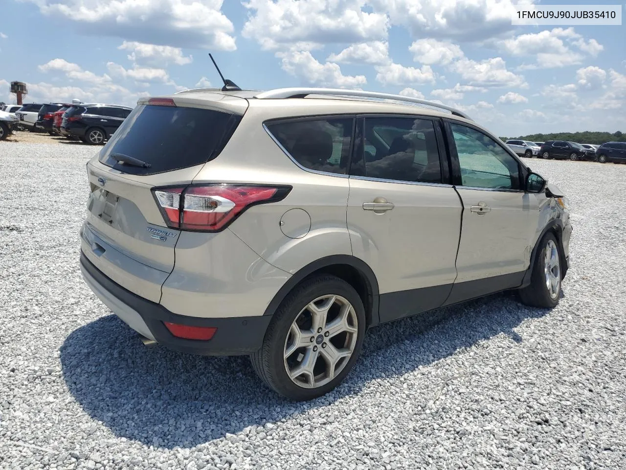 2018 Ford Escape Titanium VIN: 1FMCU9J90JUB35410 Lot: 62614334