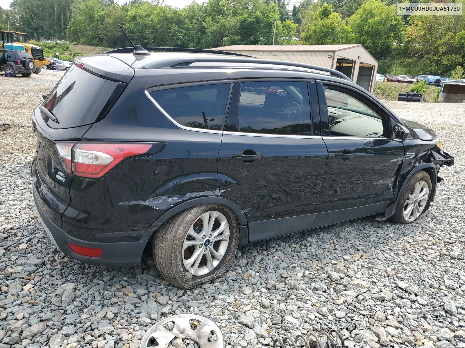 2018 Ford Escape Sel VIN: 1FMCU9HD0JUA51730 Lot: 62734984