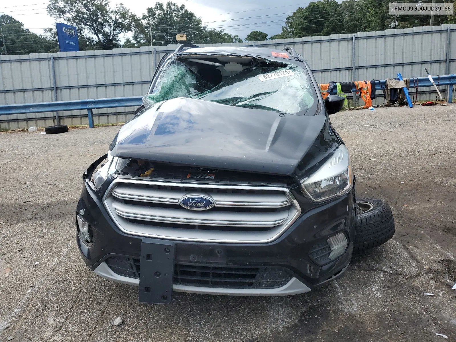 2018 Ford Escape Se VIN: 1FMCU9GD0JUD39166 Lot: 62770124