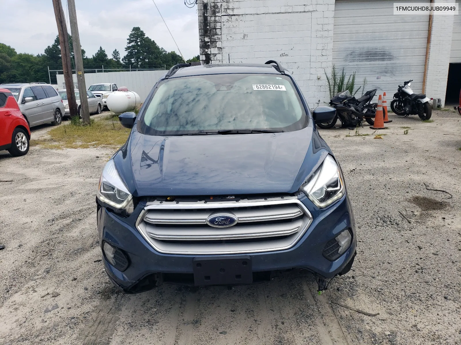 1FMCU0HD8JUB09949 2018 Ford Escape Sel