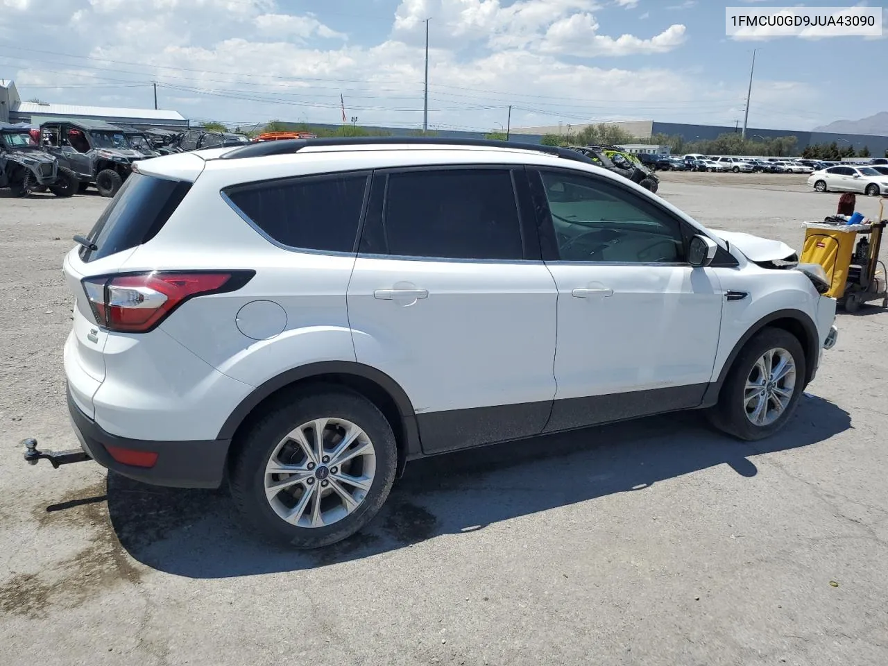 2018 Ford Escape Se VIN: 1FMCU0GD9JUA43090 Lot: 63315124