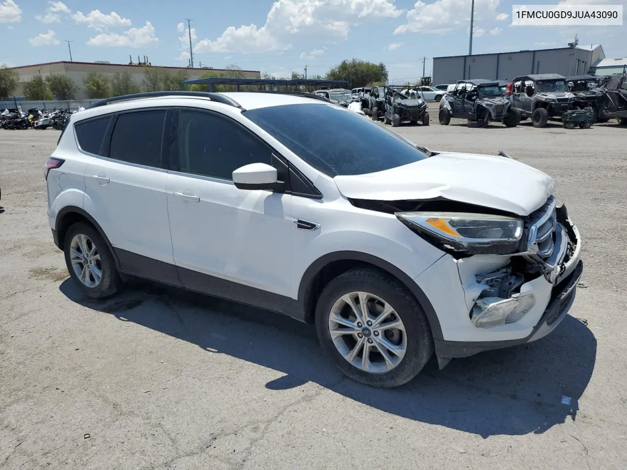 2018 Ford Escape Se VIN: 1FMCU0GD9JUA43090 Lot: 63315124