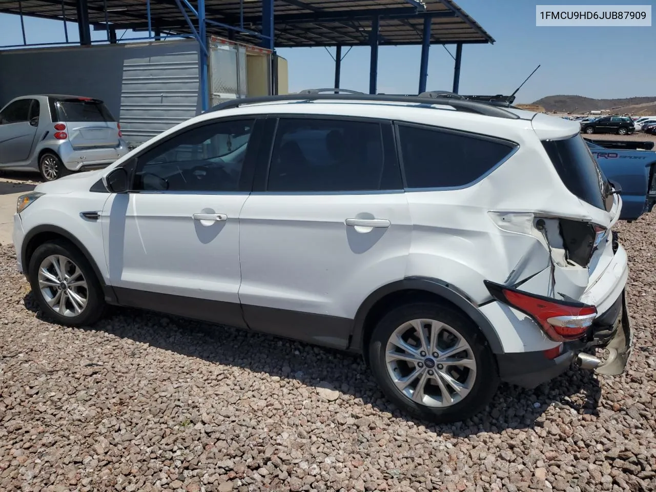 2018 Ford Escape Sel VIN: 1FMCU9HD6JUB87909 Lot: 63378914