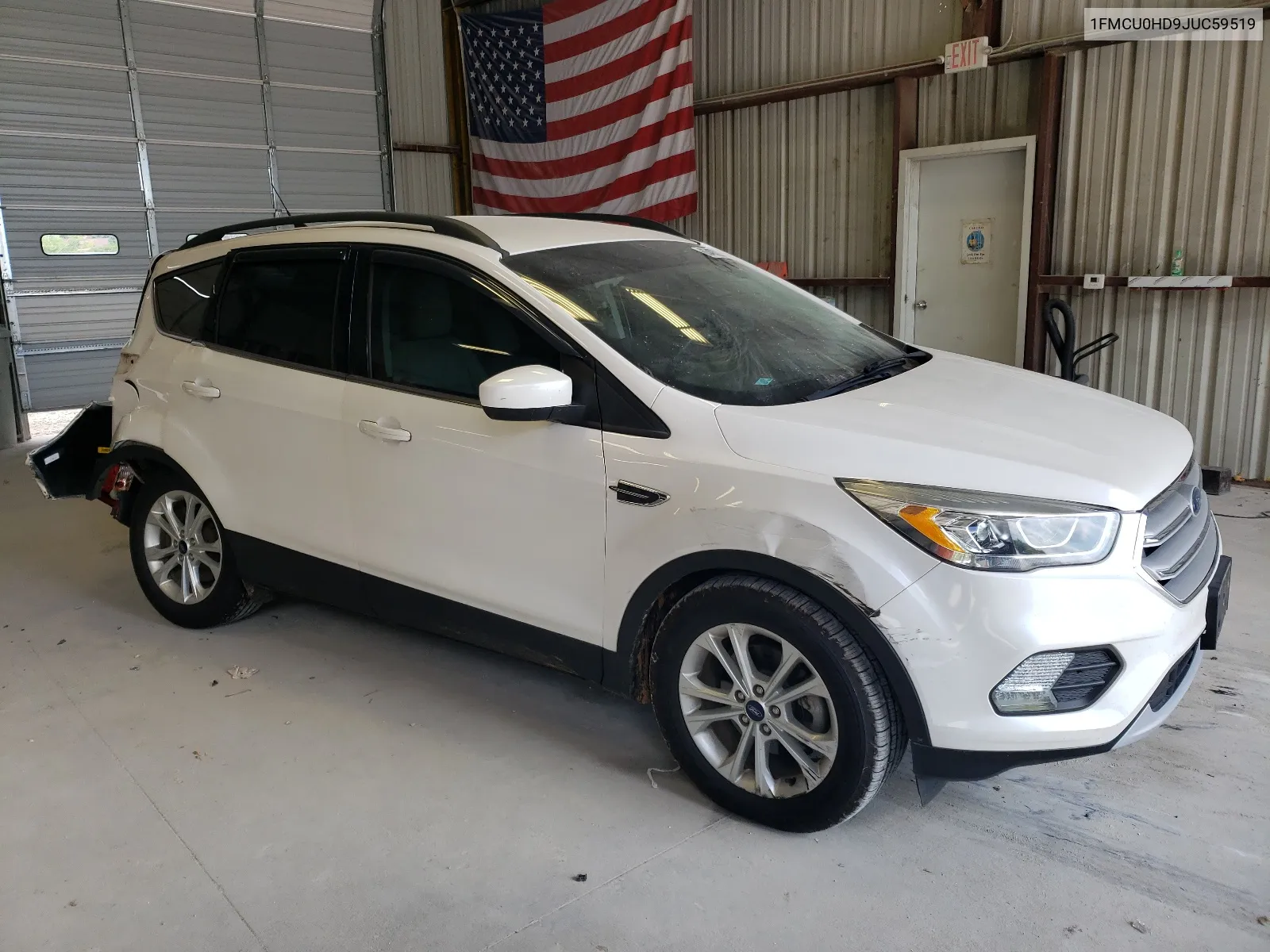 2018 Ford Escape Sel VIN: 1FMCU0HD9JUC59519 Lot: 63497224