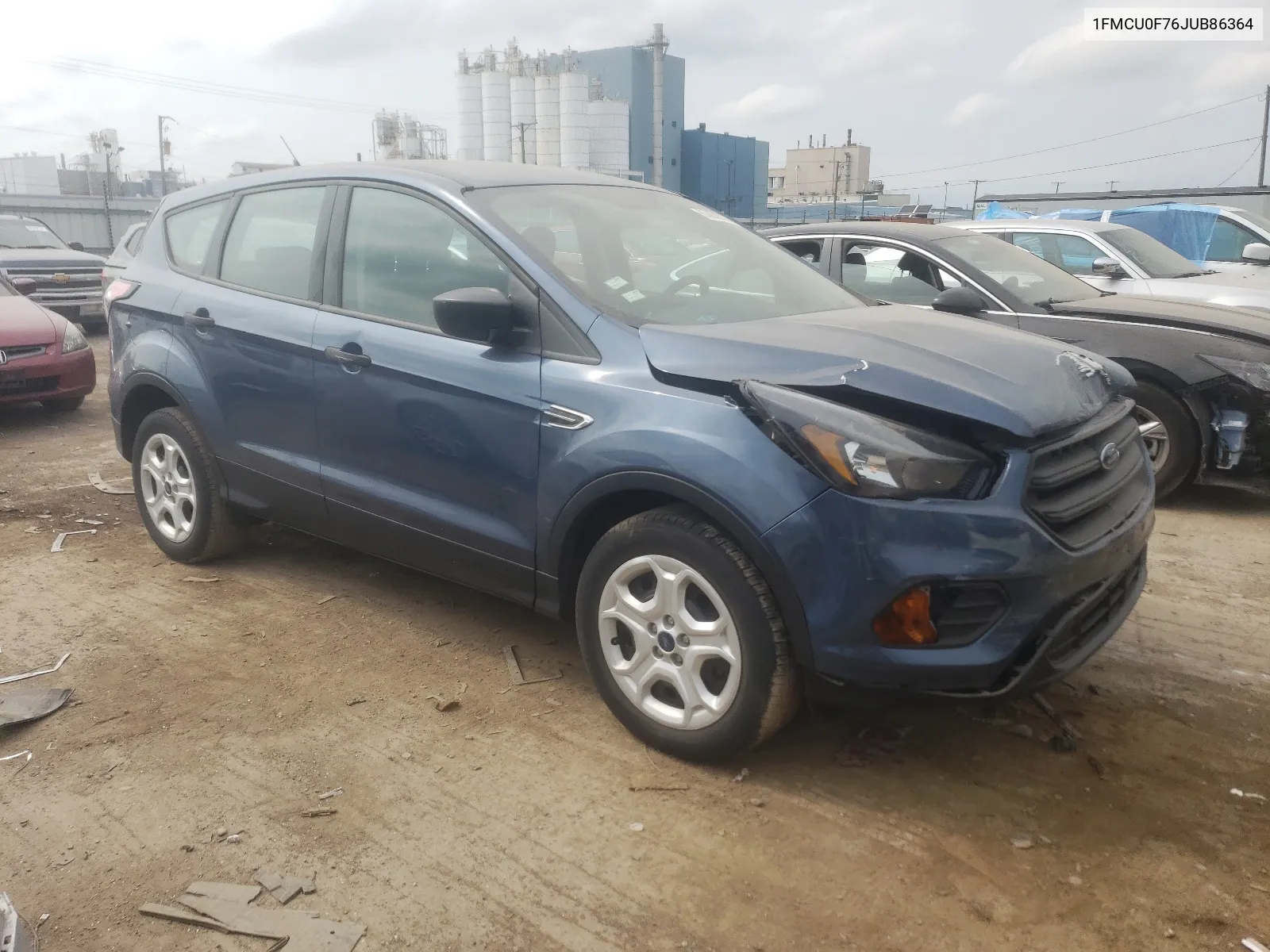 1FMCU0F76JUB86364 2018 Ford Escape S