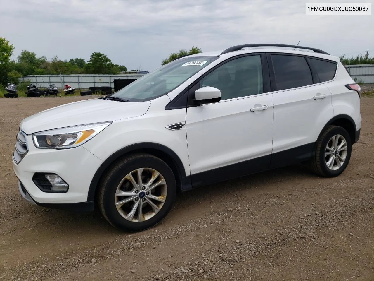 2018 Ford Escape Se VIN: 1FMCU0GDXJUC50037 Lot: 64184134