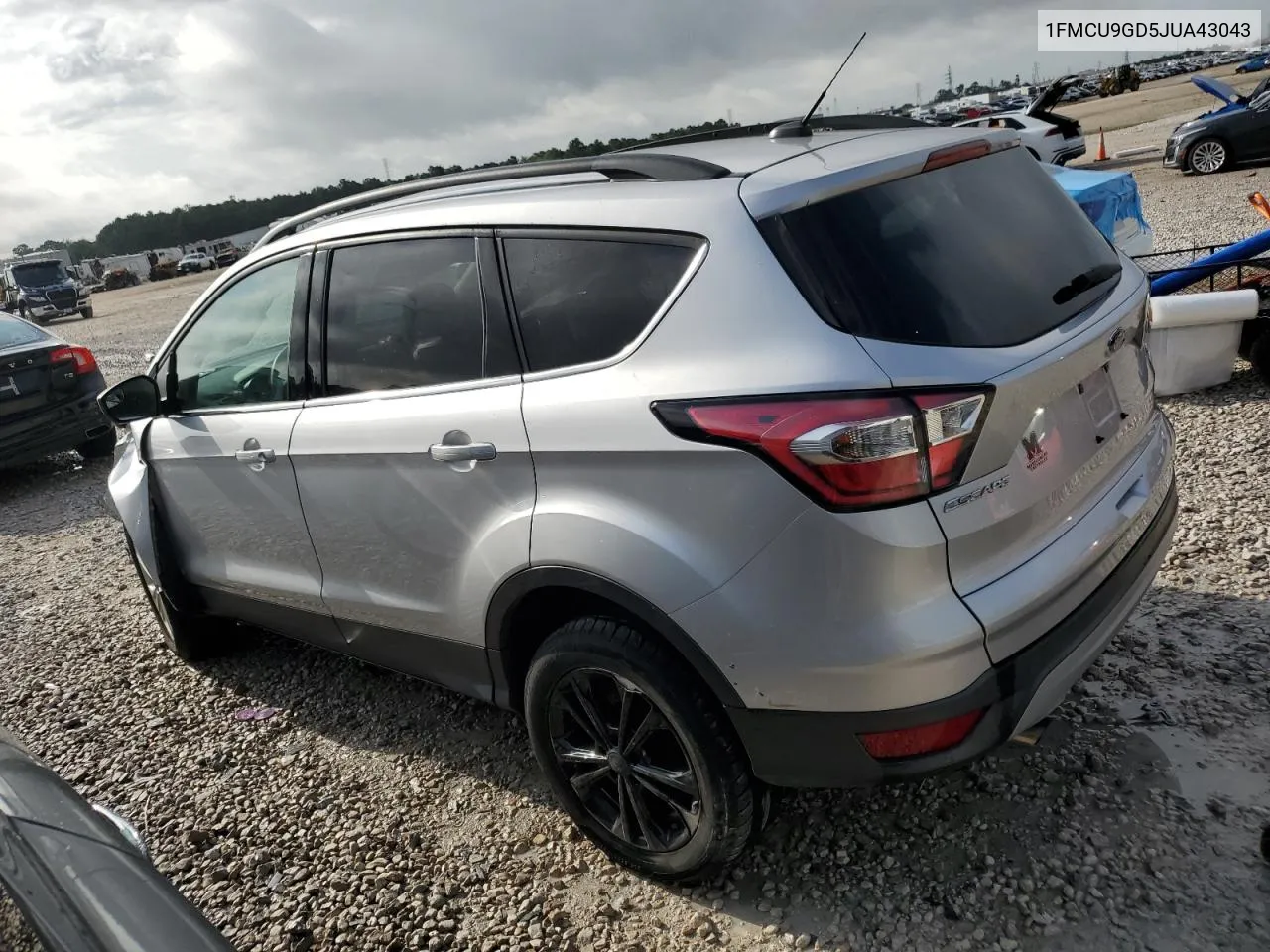 2018 Ford Escape Se VIN: 1FMCU9GD5JUA43043 Lot: 64243224