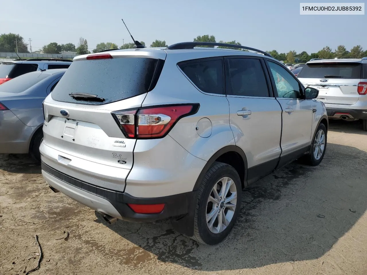 2018 Ford Escape Sel VIN: 1FMCU0HD2JUB85392 Lot: 64360164