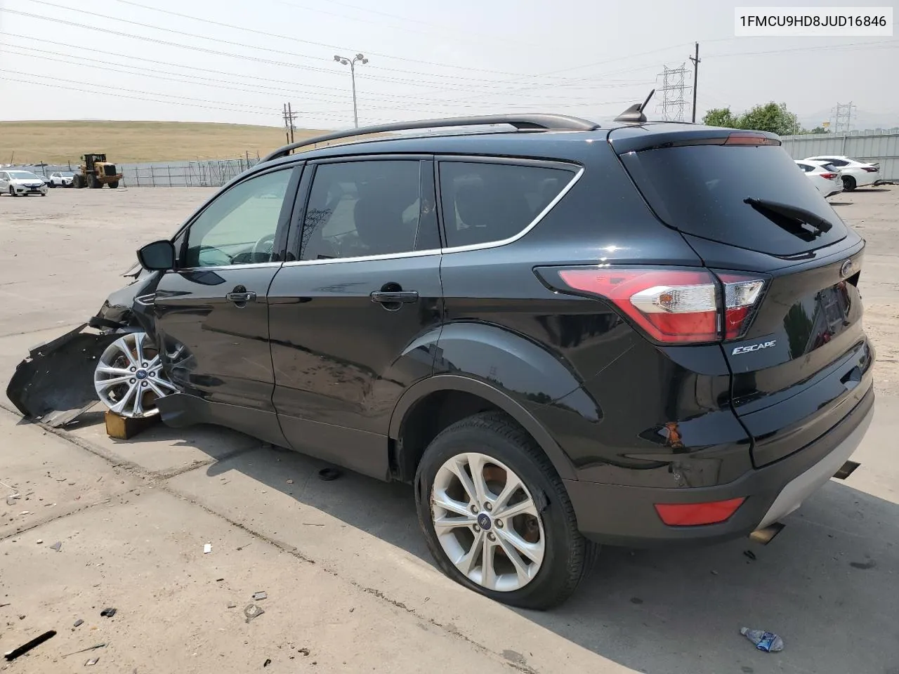 2018 Ford Escape Sel VIN: 1FMCU9HD8JUD16846 Lot: 64392584