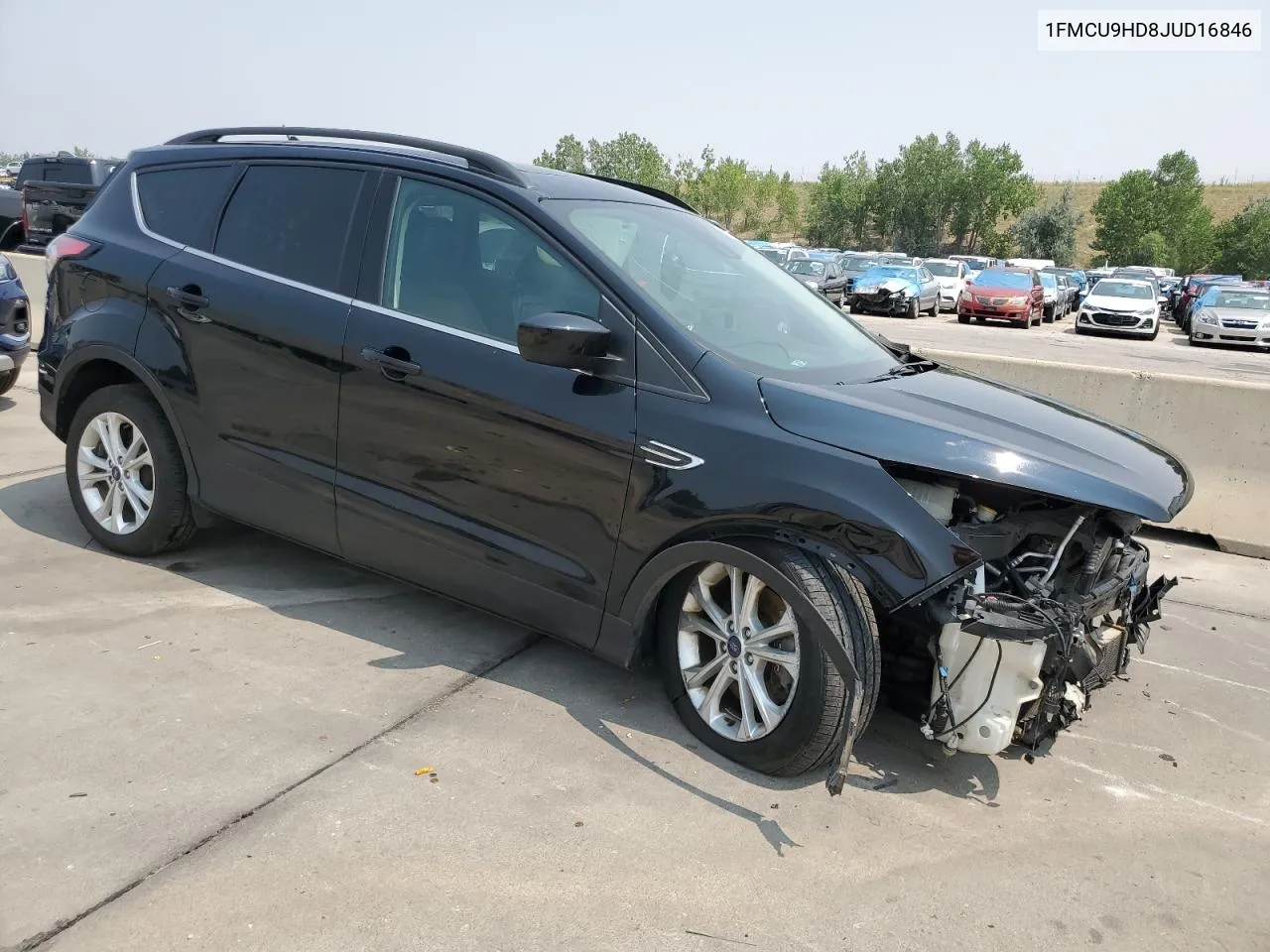 2018 Ford Escape Sel VIN: 1FMCU9HD8JUD16846 Lot: 64392584