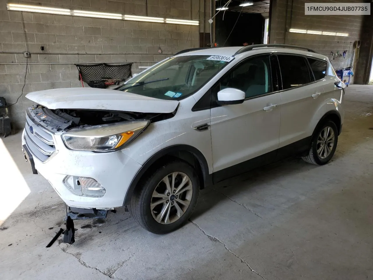 1FMCU9GD4JUB07735 2018 Ford Escape Se