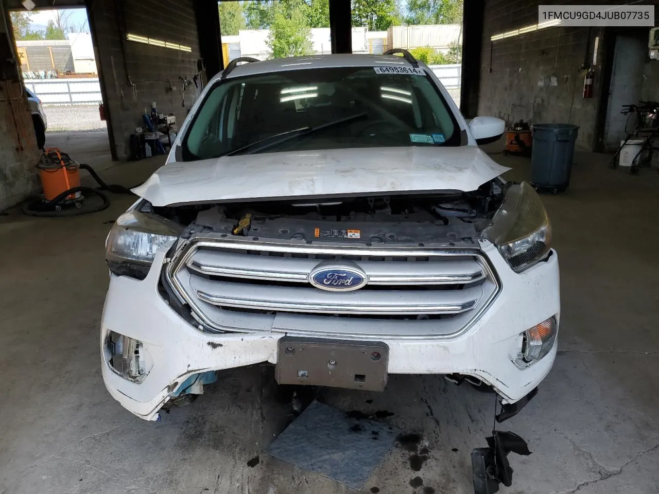 1FMCU9GD4JUB07735 2018 Ford Escape Se