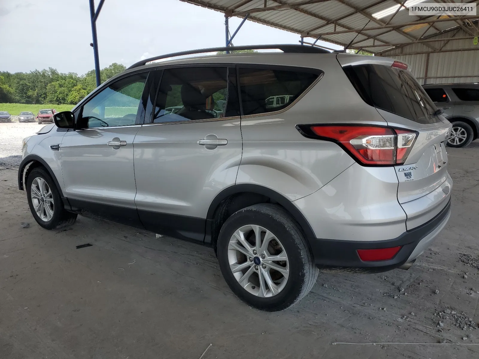 1FMCU9GD3JUC26411 2018 Ford Escape Se