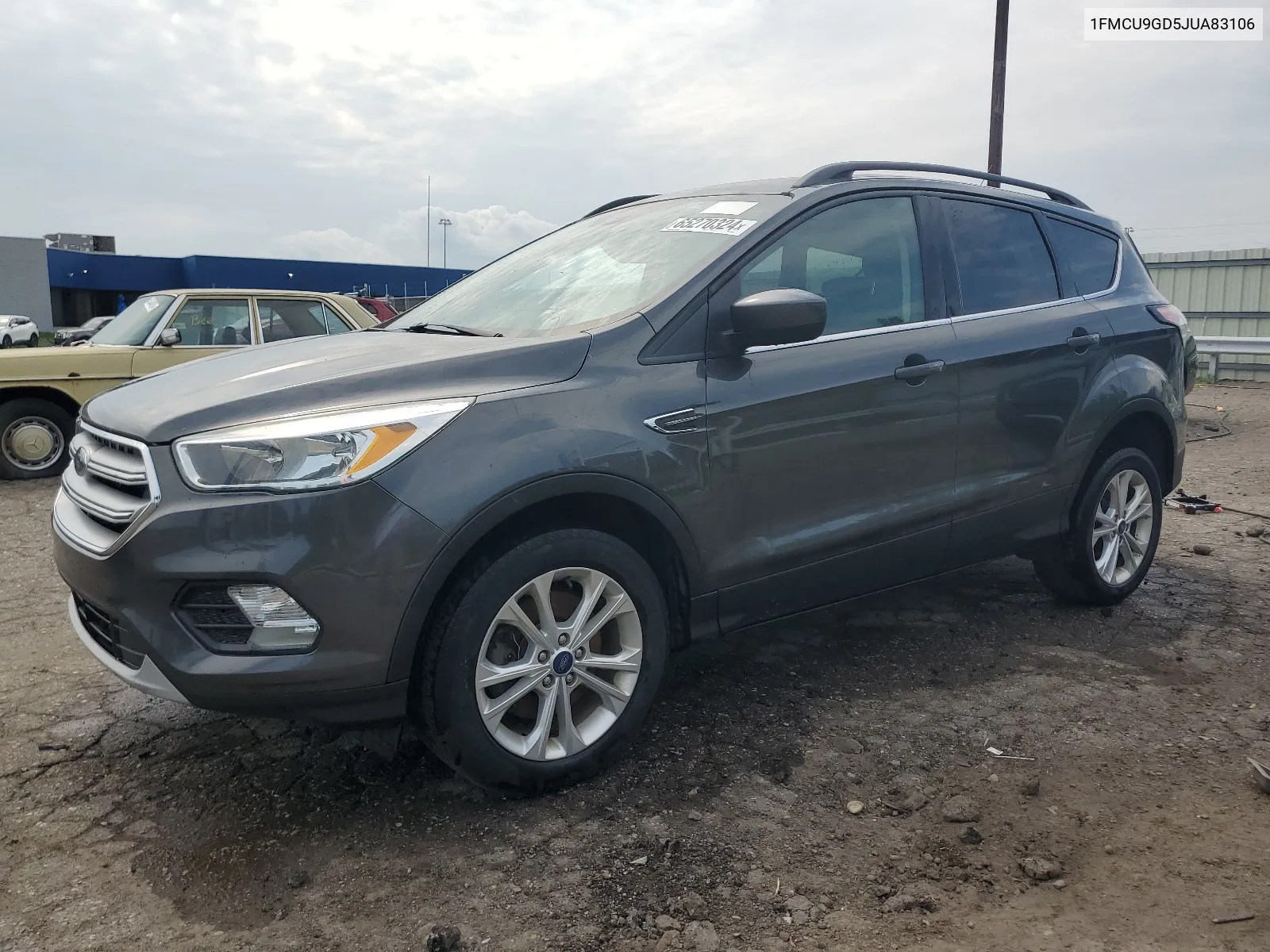 1FMCU9GD5JUA83106 2018 Ford Escape Se