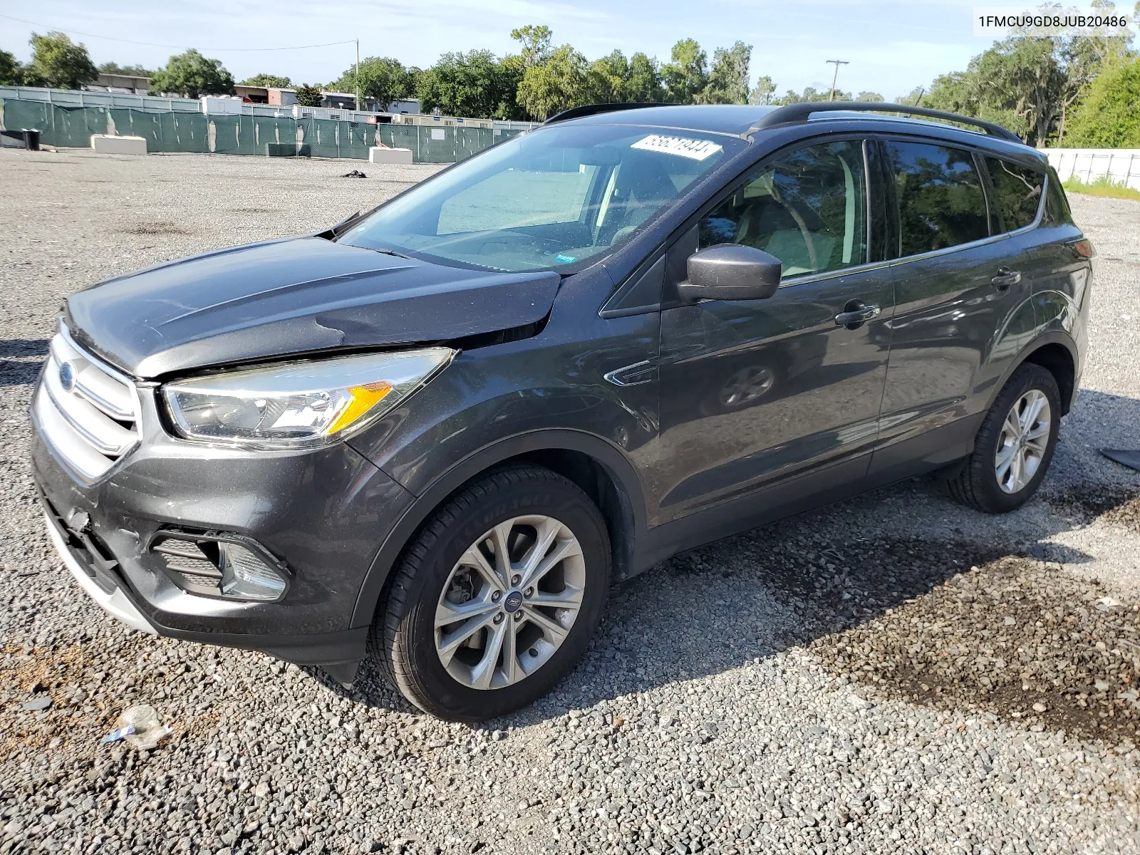 2018 Ford Escape Se VIN: 1FMCU9GD8JUB20486 Lot: 65621944