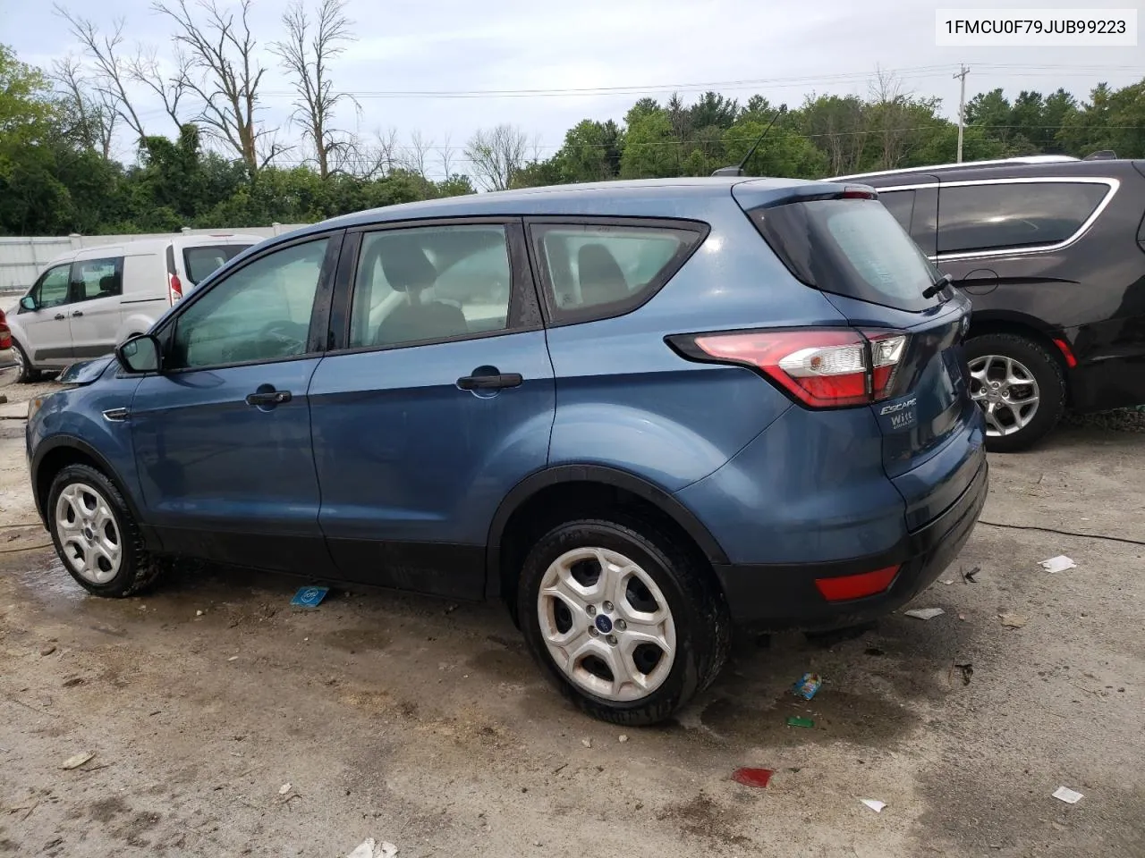 2018 Ford Escape S VIN: 1FMCU0F79JUB99223 Lot: 65712254