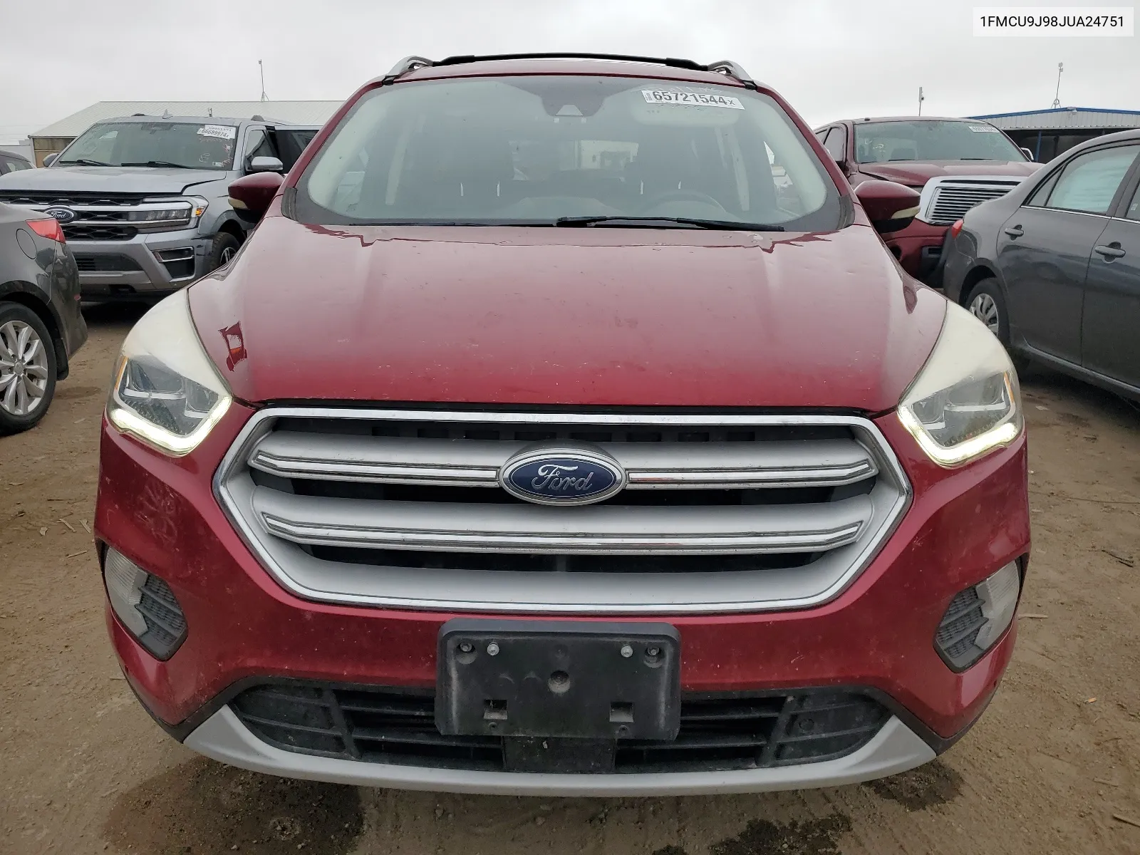 1FMCU9J98JUA24751 2018 Ford Escape Titanium