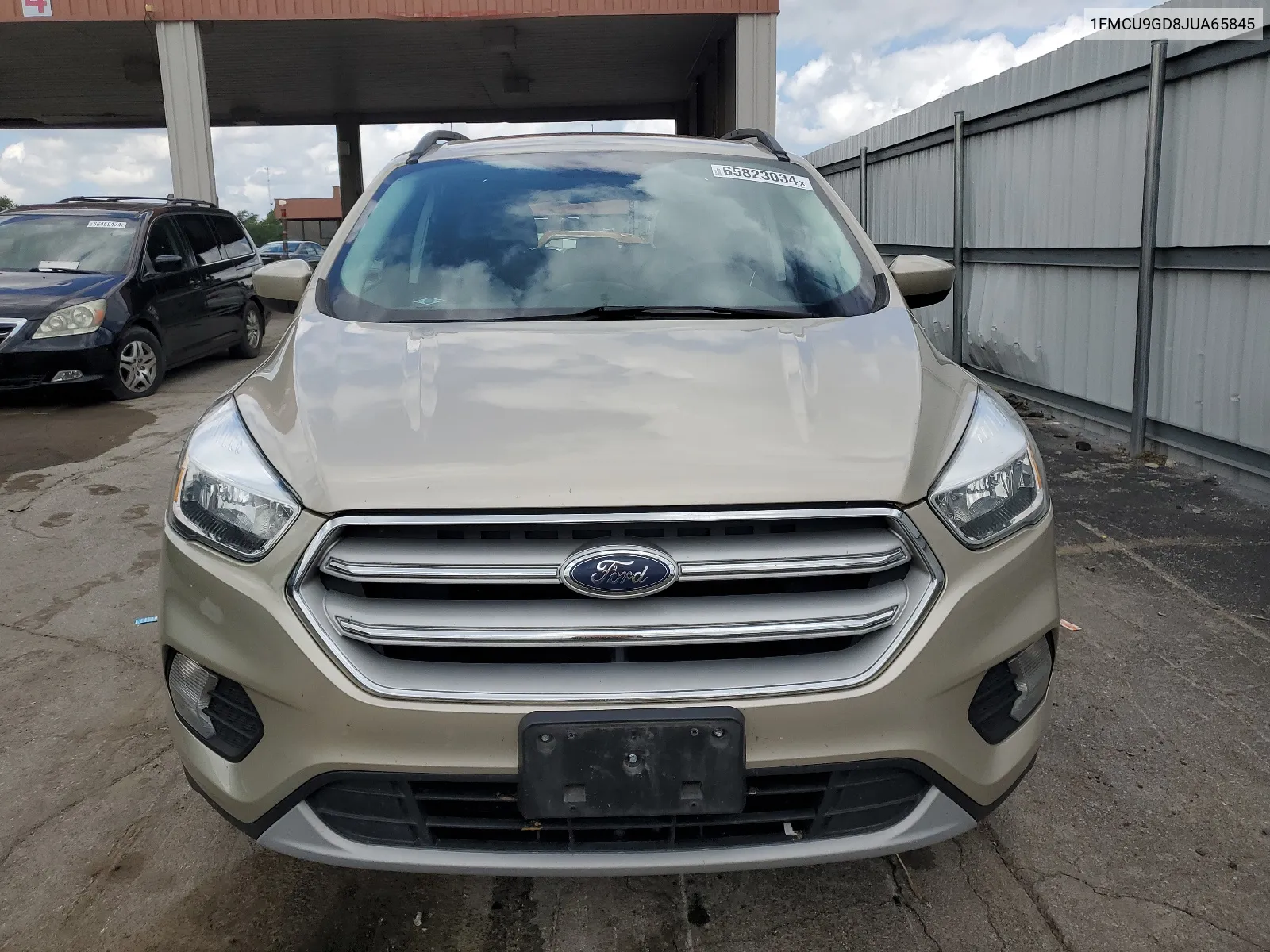 2018 Ford Escape Se VIN: 1FMCU9GD8JUA65845 Lot: 65823034