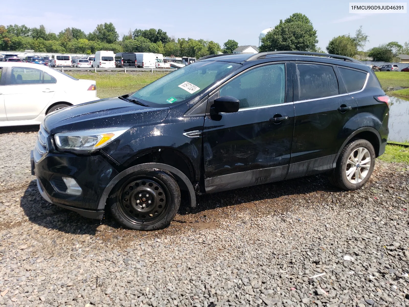 2018 Ford Escape Se VIN: 1FMCU9GD9JUD46391 Lot: 65971334