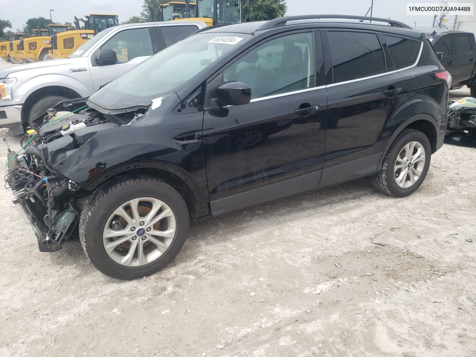 2018 Ford Escape Se VIN: 1FMCU0GD7JUA94488 Lot: 66094894