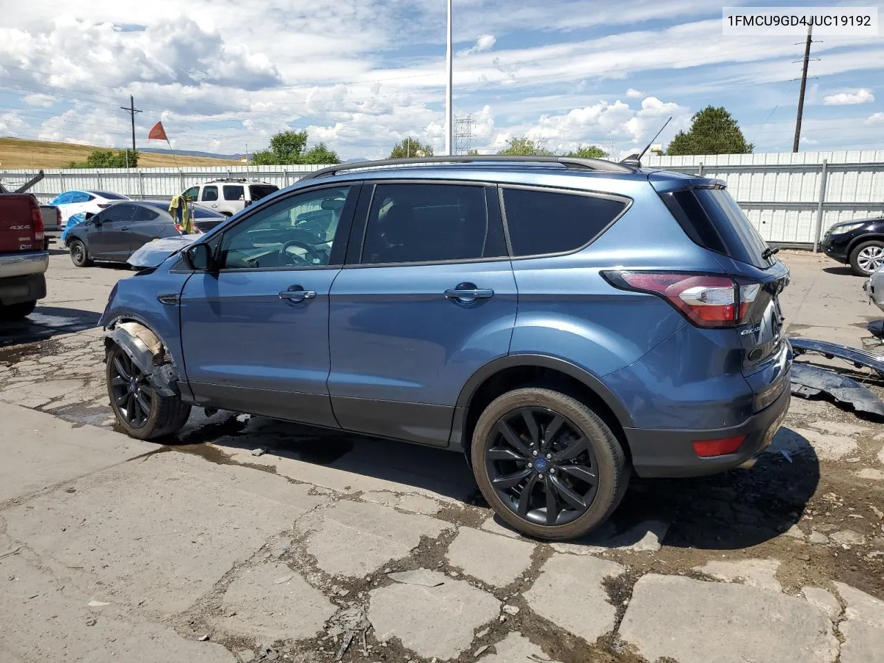 2018 Ford Escape Se VIN: 1FMCU9GD4JUC19192 Lot: 66402224