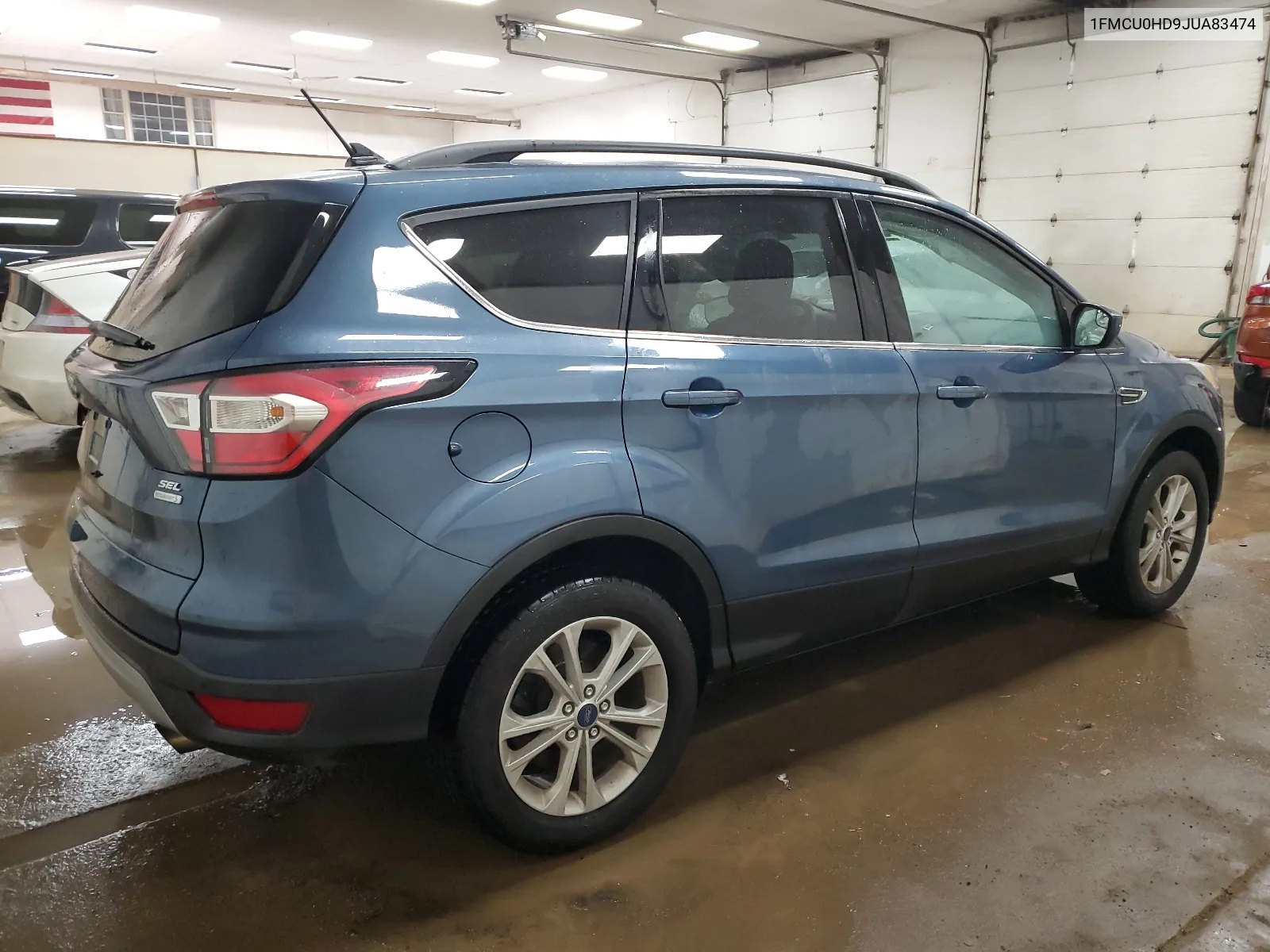 2018 Ford Escape Sel VIN: 1FMCU0HD9JUA83474 Lot: 66494974