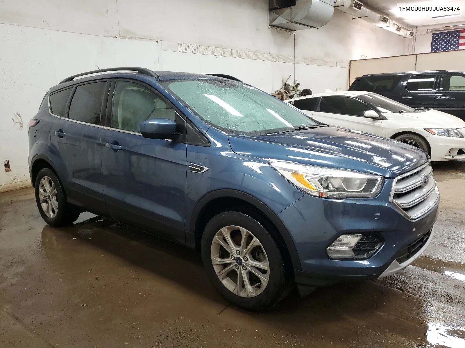 2018 Ford Escape Sel VIN: 1FMCU0HD9JUA83474 Lot: 66494974